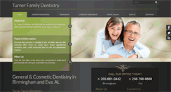 Desktop Screenshot of jimturnerfamilydentistry.com