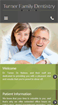 Mobile Screenshot of jimturnerfamilydentistry.com